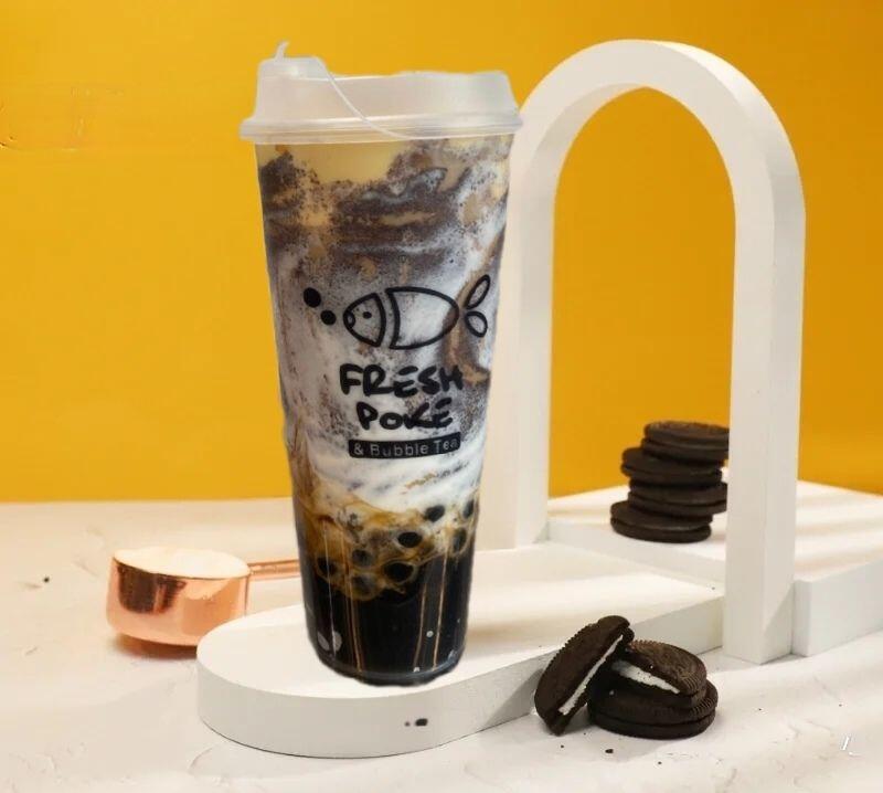 Oreo Crme Burlee Milk Tea